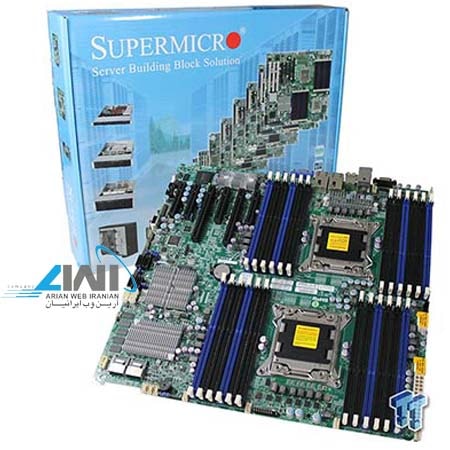 قیمت، خرید و مشخصات مادربرد سوپرمیکرو X9DR7-TF+ SuperMicro Motherboard